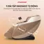 Ghế massage KINGSPORT Standard G2 con lăn di chuyển cổ vai, thiết kế hiện đại