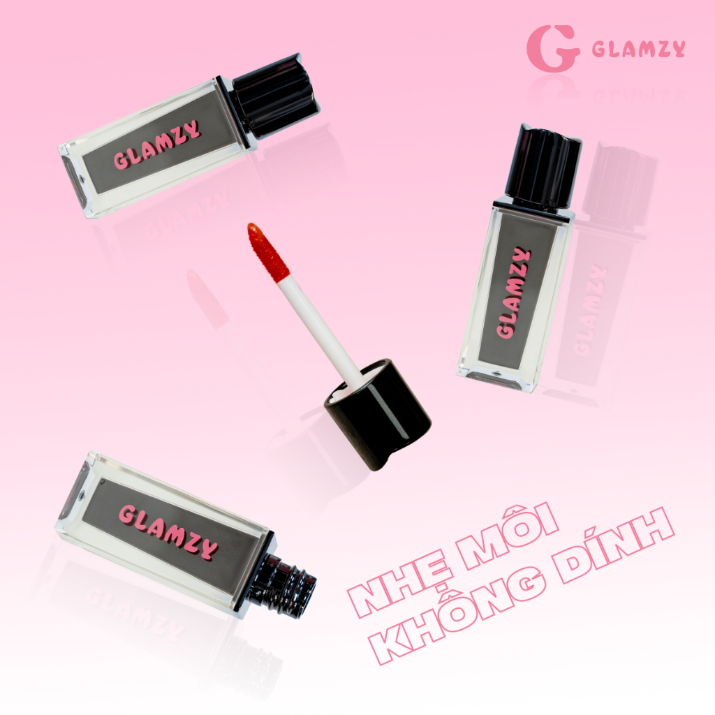 Son Tint Bóng dưỡng ẩm GLAMZY Meer Juicy Tint Giữ Ẩm Môi, Không Khô Nứt, Độ Bóng 3H