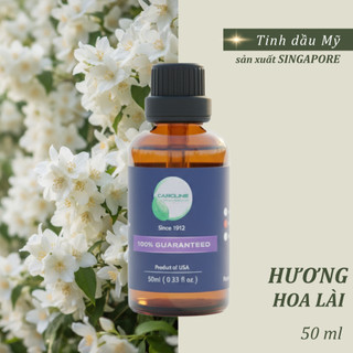 Tinh dầu xông thơm phòng thiên nhiên CAROLINE Hương Hoa Lài Full Size | Nhập khẩu Mỹ