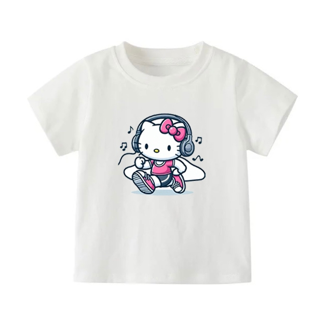 👕 Áo Thun Bé Gái mềm mịn thoáng mát in hình dễ thương 👕 AT159