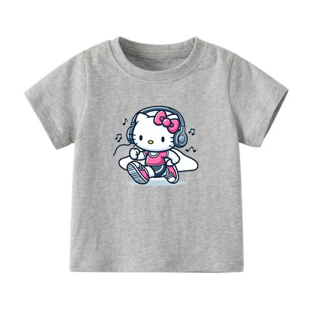 👕 Áo Thun Bé Gái mềm mịn thoáng mát in hình dễ thương 👕 AT159