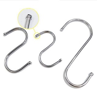 Combo 10 Móc treo đồ Inox hình chữ S - đa năng, tiện dụng
