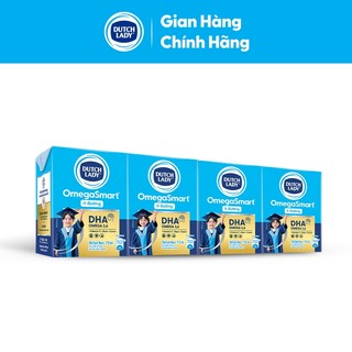 Thùng 48 Hộp Sữa Dinh Dưỡng Dutch Lady OmegaSmart Ít Đường 48x110ml