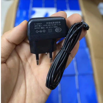 Nguồn adapte 6V-700mmA cho máy đo huyết áp OMRON, máy may, máy khâu, đèn led. Chân jack 4.0mm x 1.7mm