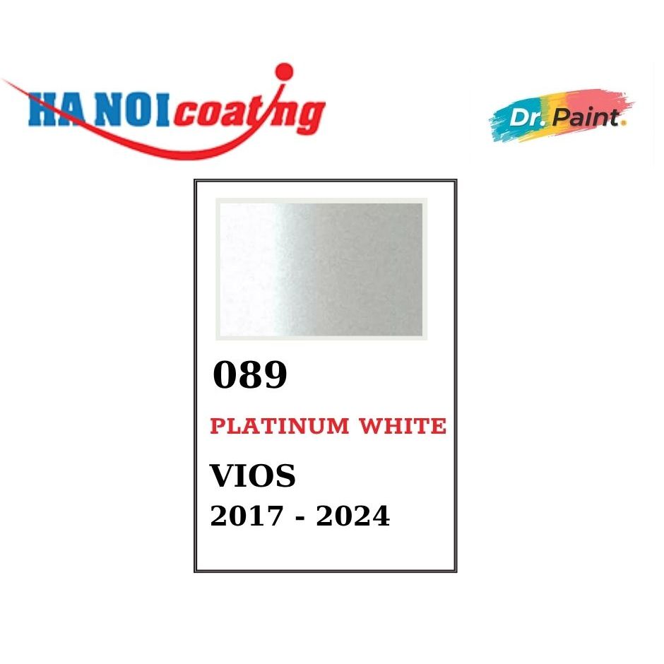 Bình Xịt Xóa Vết Xước Xe TOYOTA VIOS Màu TRẮNG NGỌC TRAI code 089 ...