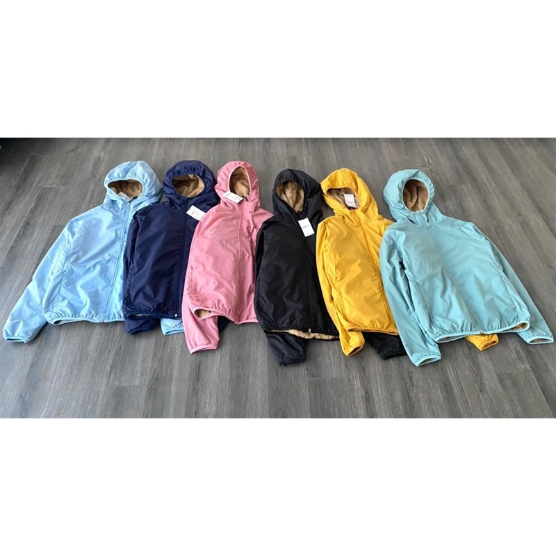 Áo Gió Nữ Lót Lông Cừu Unired - Chống Nước, Giữ Ấm, Siêu Nhẹ