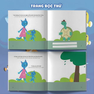 Sách Ehon - Combo 10 Quyển Sách Ehon Song Ngữ Việt - Anh Phát Triển Tư Duy Cho Bé 0 - 6 Tuổi - Tiên Phong Books