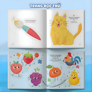 Sách Ehon - Combo 10 Quyển Sách Ehon Song Ngữ Việt - Anh Phát Triển Tư Duy Cho Bé 0 - 6 Tuổi - Tiên Phong Books