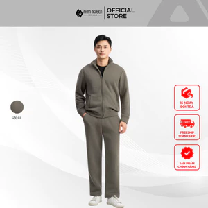 Bộ nỉ nam dài tay Phan Nguyễn, chất liệu cotton cao cấp, giữ ấm tốt, form regular fit BNP.019