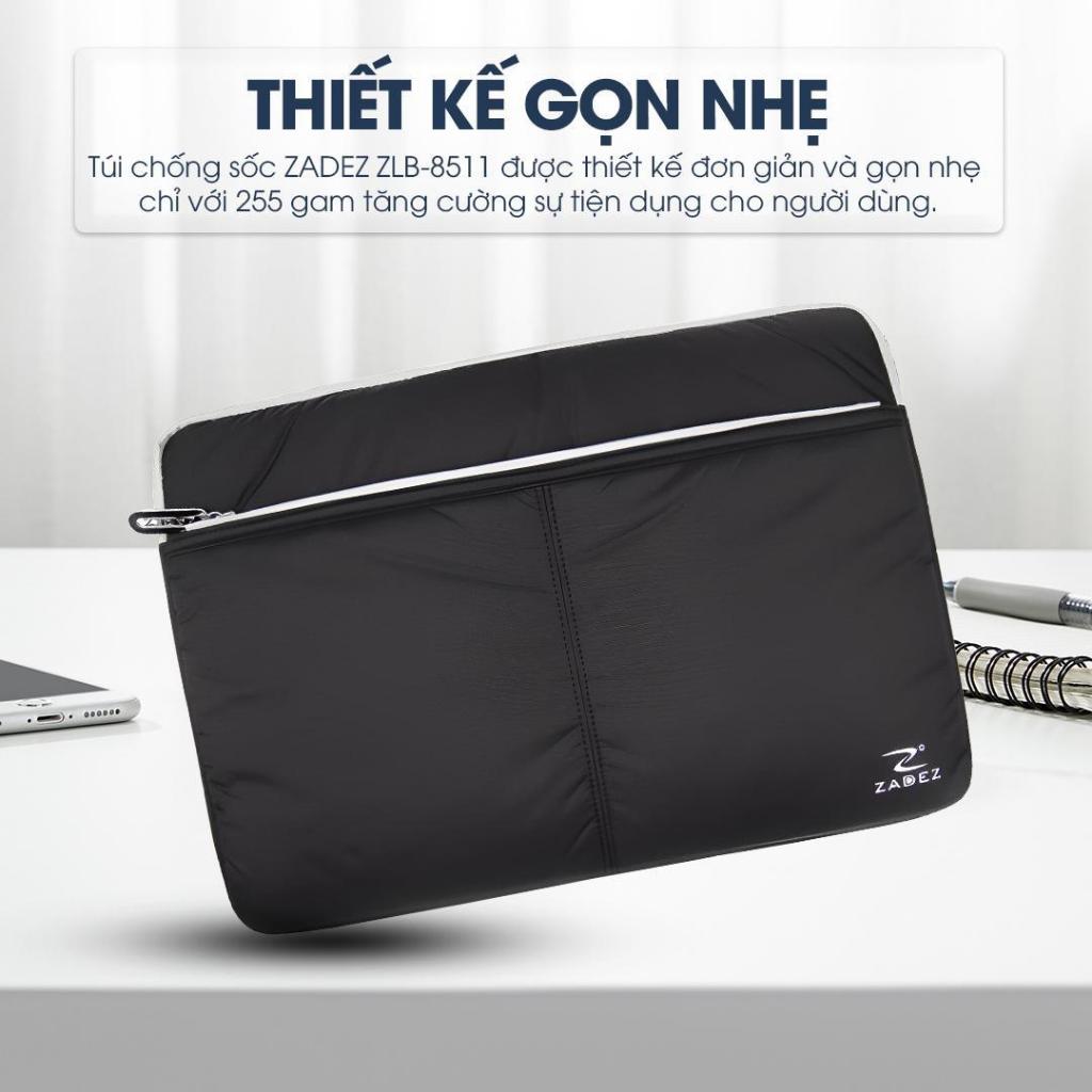 Túi Chống Sốc Laptop ZADEZ ZLB-8511 Series – Đa Dạng Kích Thước 13.3/14/15.6 Inches, Chống Trầy Xước