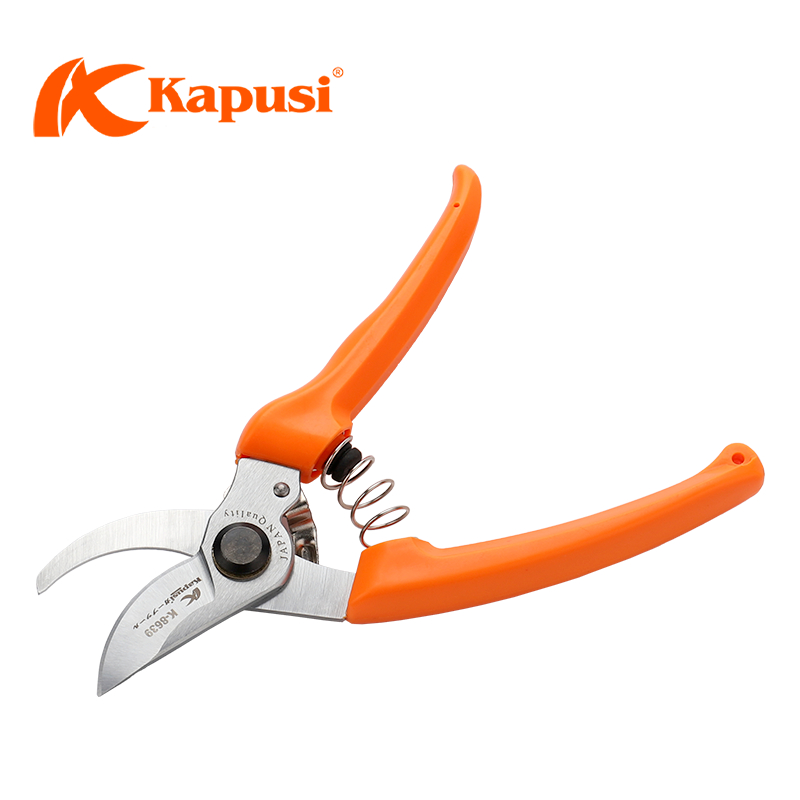 Kéo Cắt Cành Tay Cong Kapusi K-8639, Kéo Tỉa Cành, Chăm Sóc Cây Cảnh, Làm Vườn