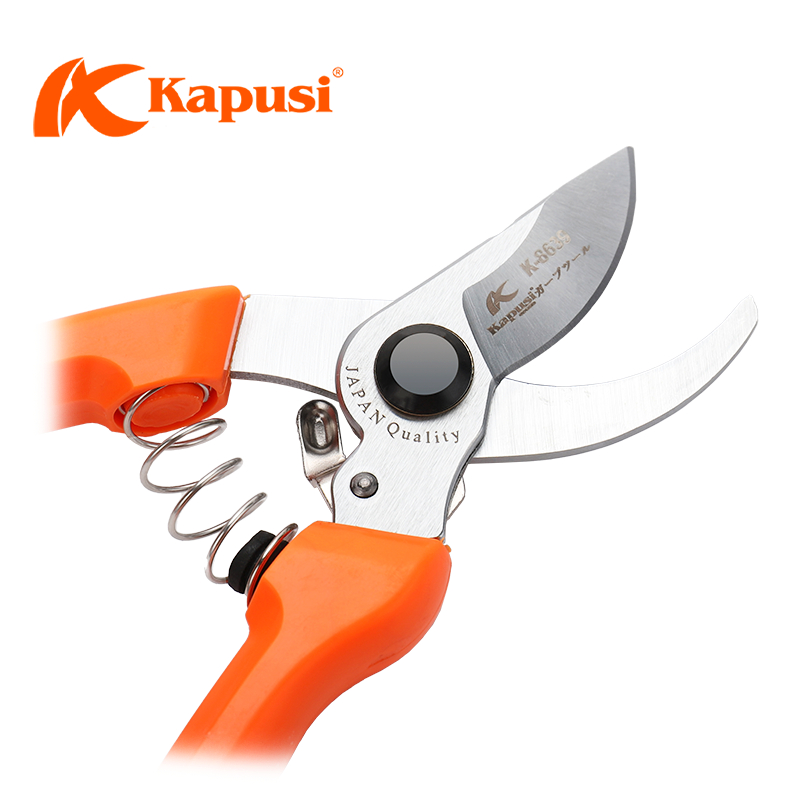 Kéo Cắt Cành Tay Cong Kapusi K-8639, Kéo Tỉa Cành, Chăm Sóc Cây Cảnh, Làm Vườn