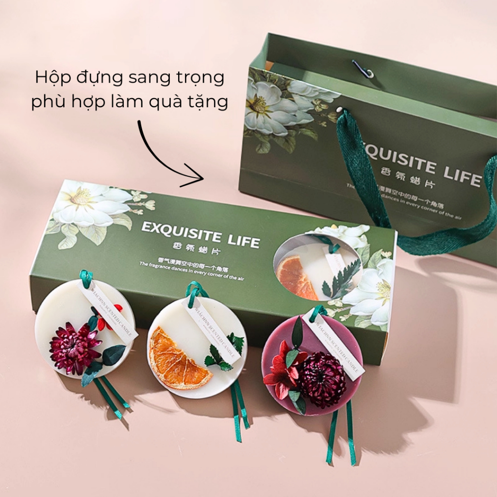 Sáp Thơm VaromaS ST02 Hương Dịu Nhẹ Treo Tủ Quần Áo, Xe Hơi, Phòng Ngủ