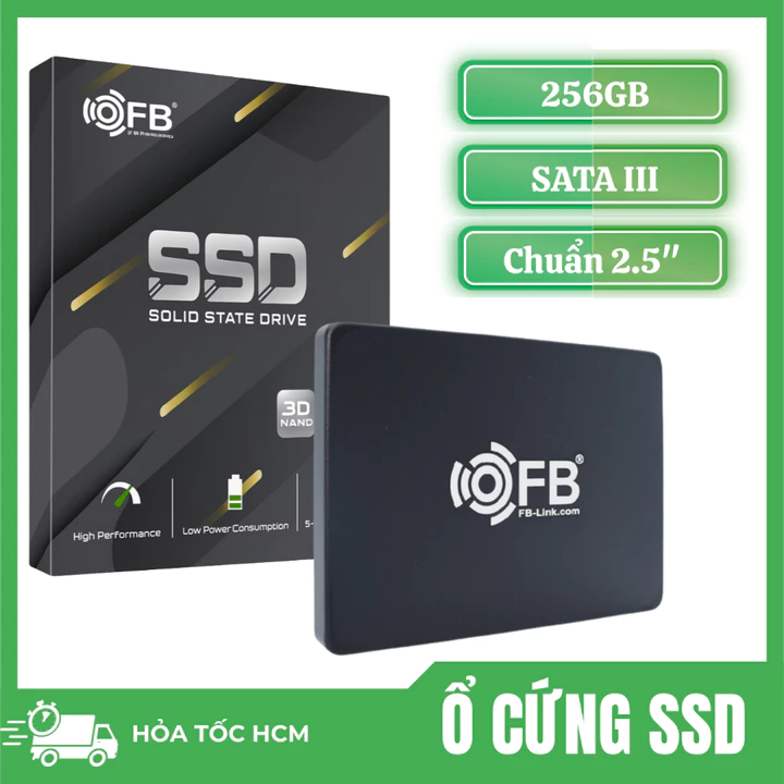 SSD FB HM300 256GB 2.5 Inch SATA III – Ổ Cứng SSD Tốc Độ Cao Nâng Cấp Laptop PC Chạy Mượt