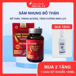 Viên uống Sâm Nhung Bổ Thận hỗ trợ tráng dương, tăng cường sinh lực (30 viên)