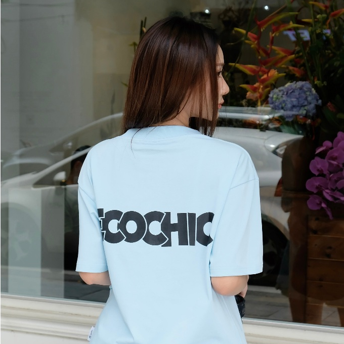Áo Thun Oversize ECOCHIC MICKEY PORTFOLIO Chính Hãng Bản Quyền Disney MICKEY COLLECTION TS003