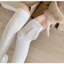 Tất đùi cao gối đen trắng xịn