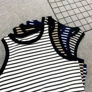 Áo Ba Lỗ Bigsize Nữ Áo Sát Nách Cổ Tròn Vải Thun Cotton Co Giãn 4 Chiều Mềm Mát A321