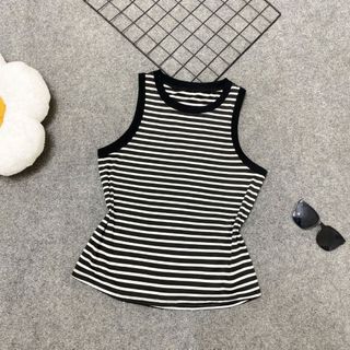 Áo Ba Lỗ Bigsize Nữ Áo Sát Nách Cổ Tròn Vải Thun Cotton Co Giãn 4 Chiều Mềm Mát A321