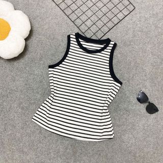 Áo Ba Lỗ Bigsize Nữ Áo Sát Nách Cổ Tròn Vải Thun Cotton Co Giãn 4 Chiều Mềm Mát A321
