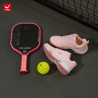 Giày Pickleball Wika Vetex, Giày Cầu Lông, Chất Liệu PU Cao Cấp, Đế Giảm Chấn Êm ÁI