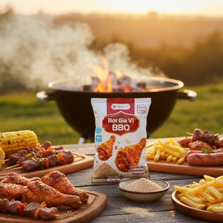 Bột BBQ Tomato T&P Gói 100g Lắc Khoai Tây Chiên, Lắc Gà Rán, Lắc Snack, Lắc Gà Viên - BBQ72