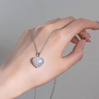 [🔥XƯỞNG SALE 9K 🔥] Vòng Cổ Bạc Nữ Mặt Trái Tim Đính Đá Sang Trọng, Thanh Lịch N231