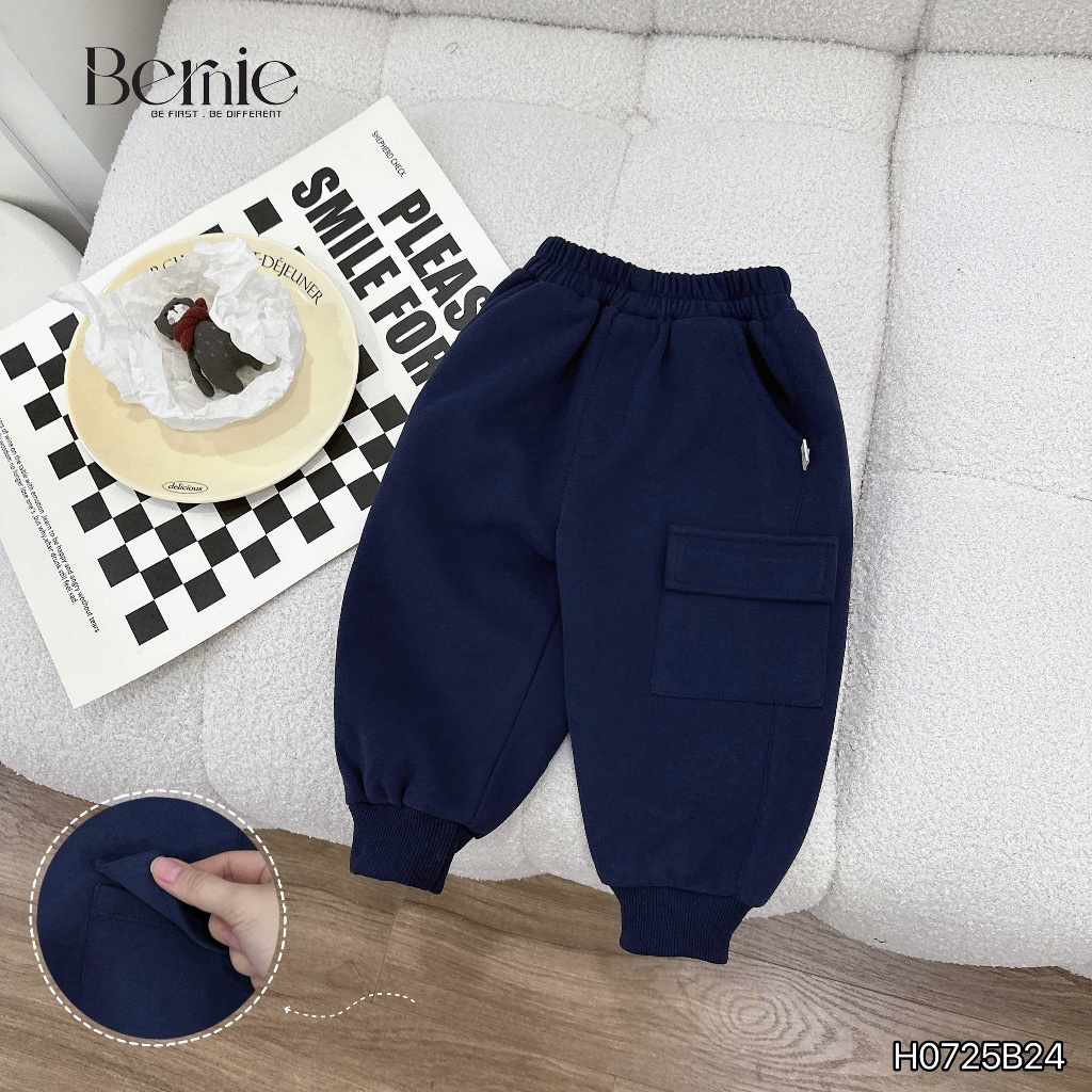 Bộ nỉ 2 da hoddie in hình cho bé, bộ thu đông dày dặn bé trai