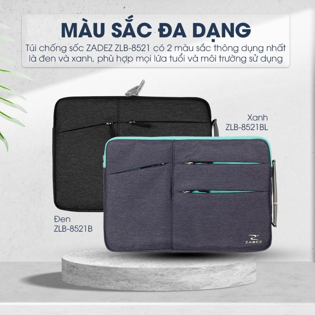 Túi Chống Sốc Laptop ZADEZ ZLB-8521 Series – 13.3/14/15.6 Inches, Vải Nylon Bền Bỉ, Chống Trầy Xước