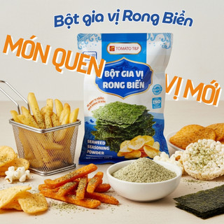 Bột Rong Biển Tomato T&P Gói 100g Trộn Bánh Tráng, Lắc Khoai Tây Chiên, Cơm Cháy Rong Biển - RB72