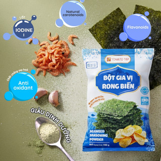 Bột Rong Biển Tomato T&P Gói 100g Trộn Bánh Tráng, Lắc Khoai Tây Chiên, Cơm Cháy Rong Biển - RB72