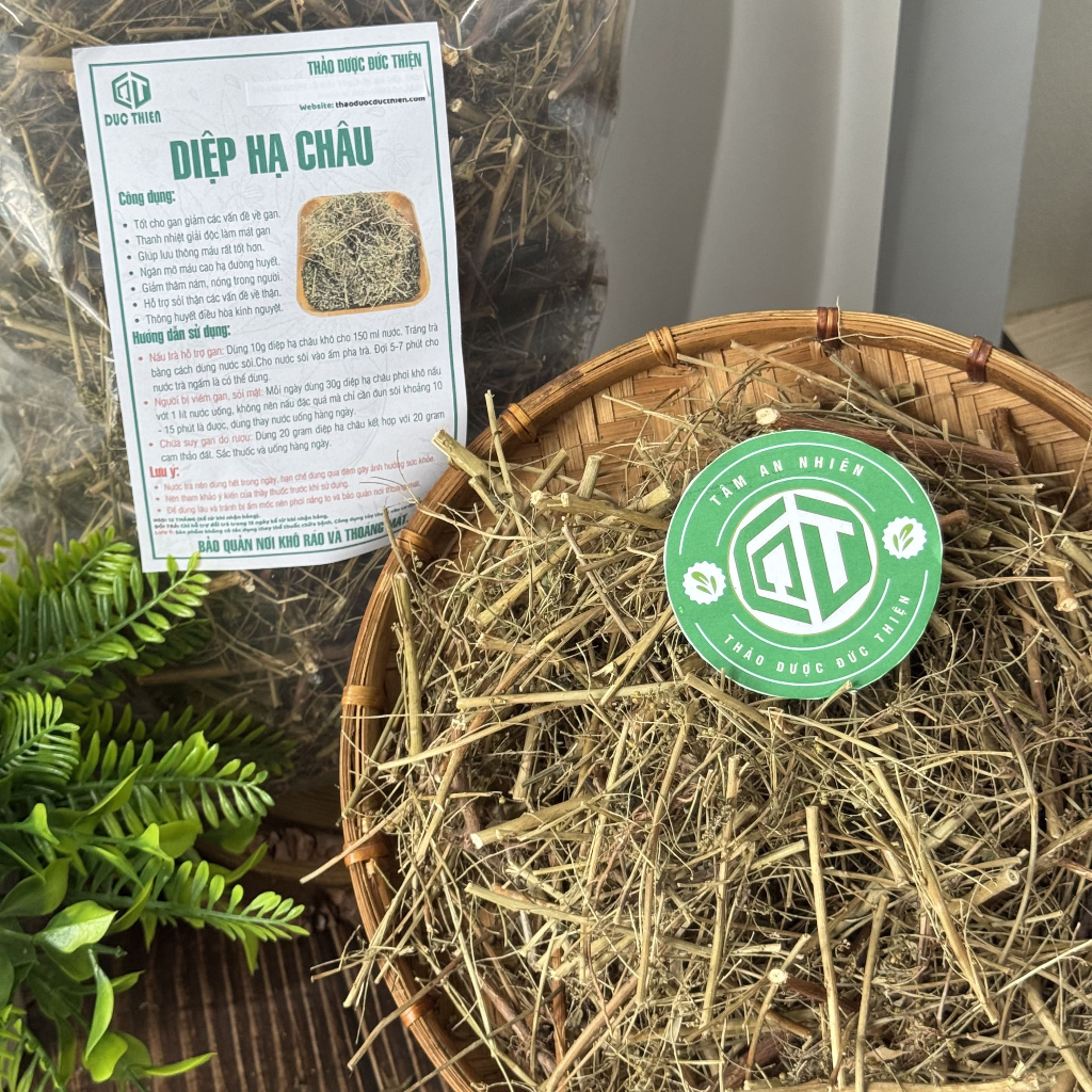 500g, 1kg Diệp Hạ Châu (Cây Chó Đẻ) Loại 1 Đức Thiện - Tốt Cho Gan, Hạ Mỡ Máu, Thông Huyết, Sáng Da