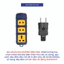 Combo Ổ Cắm + Phích Đa Năng Rạng Đông OC10 – 3 Ổ Cắm Linh Hoạt, Chịu Tải 6000W, An Toàn Tiện Lợi