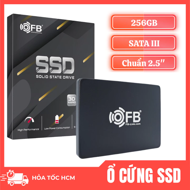 SSD FB HM300 256GB 2.5 Inch SATA III – Ổ Cứng SSD Tốc Độ Cao Nâng Cấp Laptop PC Chạy Mượt