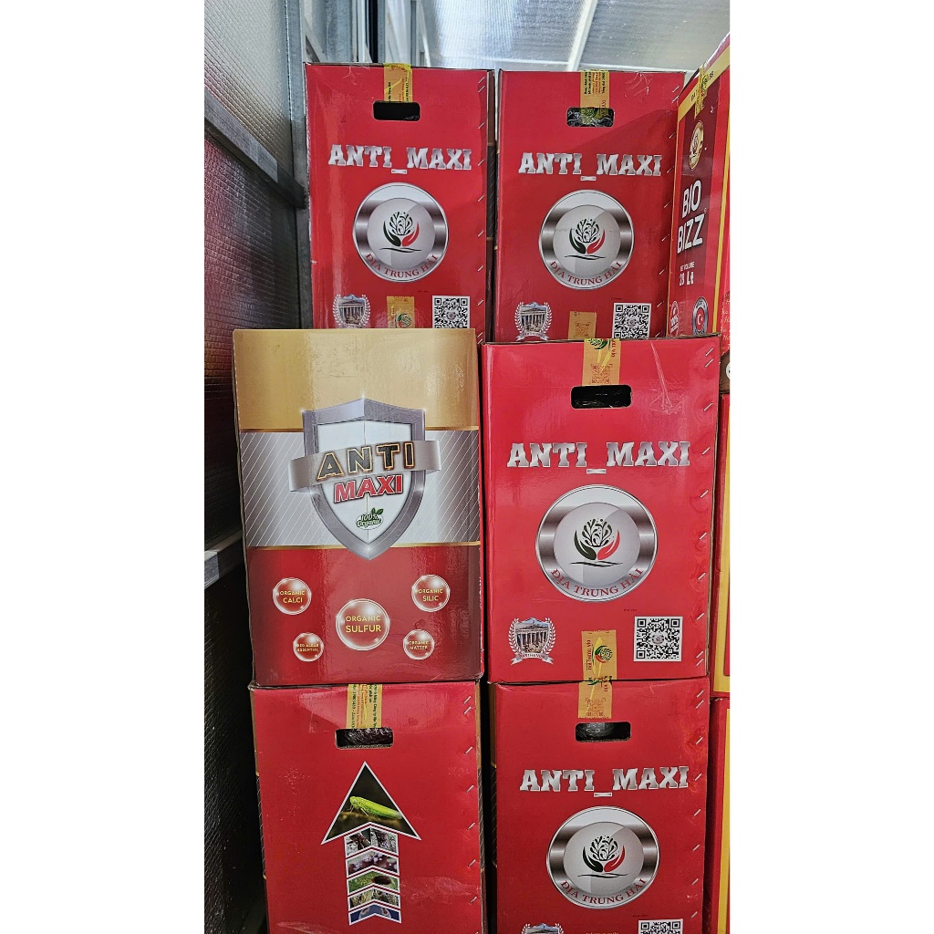 ANTI MAXI 20L – Phân bón Hữu Cơ Canxi Lưu Huỳnh Silic Cao Cấp | Tăng Sức Đề Kháng – Chống Nấm Bệnh – Địa Trung Hải BB