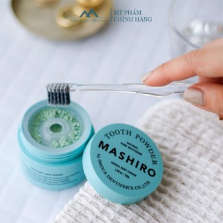 Bột đánh răng tẩy ố Mashiro Whitening Tooth Powder