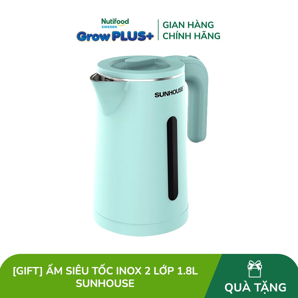 [Gift] Ấm siêu tốc Inox 2 lớp 1.8L Sunhouse SHD 1351