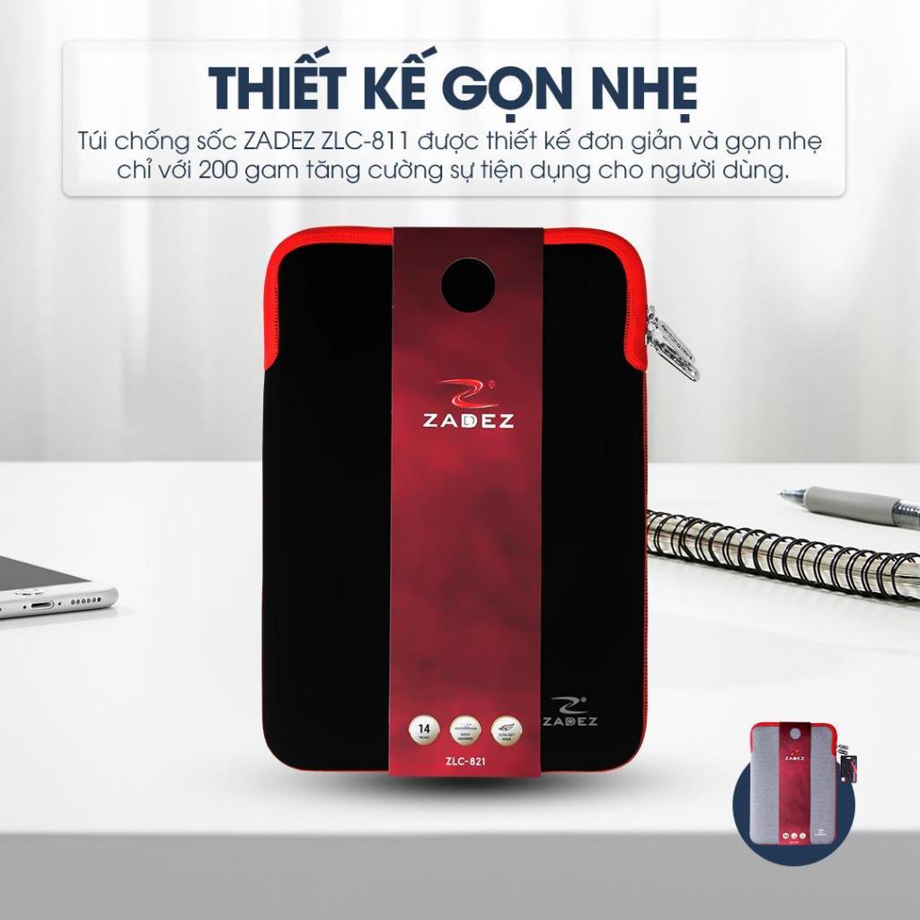 Túi Chống Sốc Laptop ZADEZ ZLC-811 Series – Đa Dạng Kích Thước 13.3/14/15.6 Inches, Chống Trầy Xước