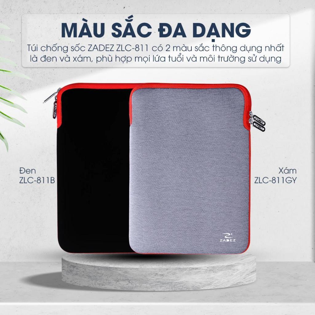 Túi Chống Sốc Laptop ZADEZ ZLC-811 Series – Đa Dạng Kích Thước 13.3/14/15.6 Inches, Chống Trầy Xước
