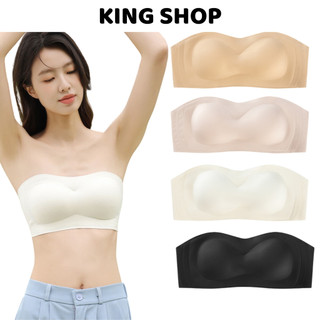 Áo Ngực Su Nữ Quây Ngang Viền Silicon Chống Tuột, Áo Lót Không Gọng Không Dây Thoáng King Shop A-G86