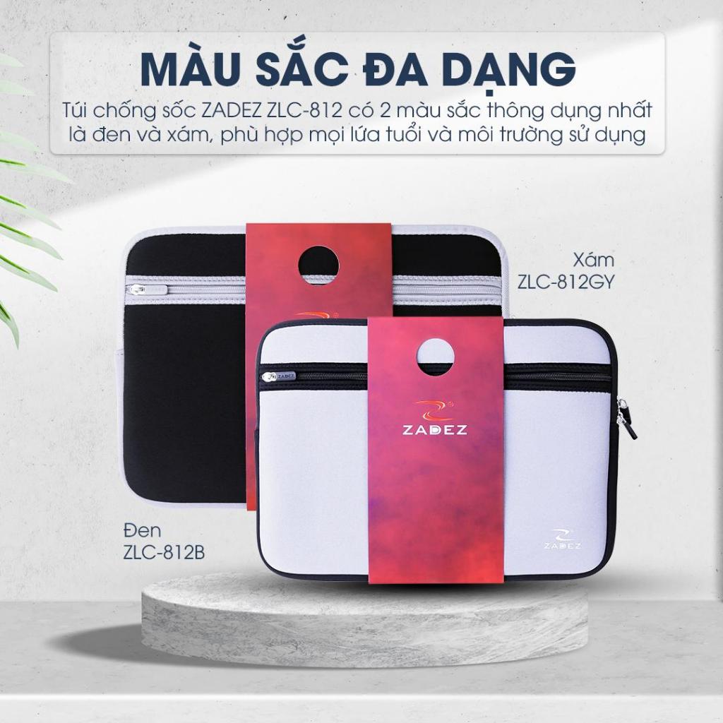 Túi Chống Sốc Laptop ZADEZ ZLC-812 Series – Đa Dạng Kích Thước 13.3/14/15.6 Inches Chống Trầy Xước
