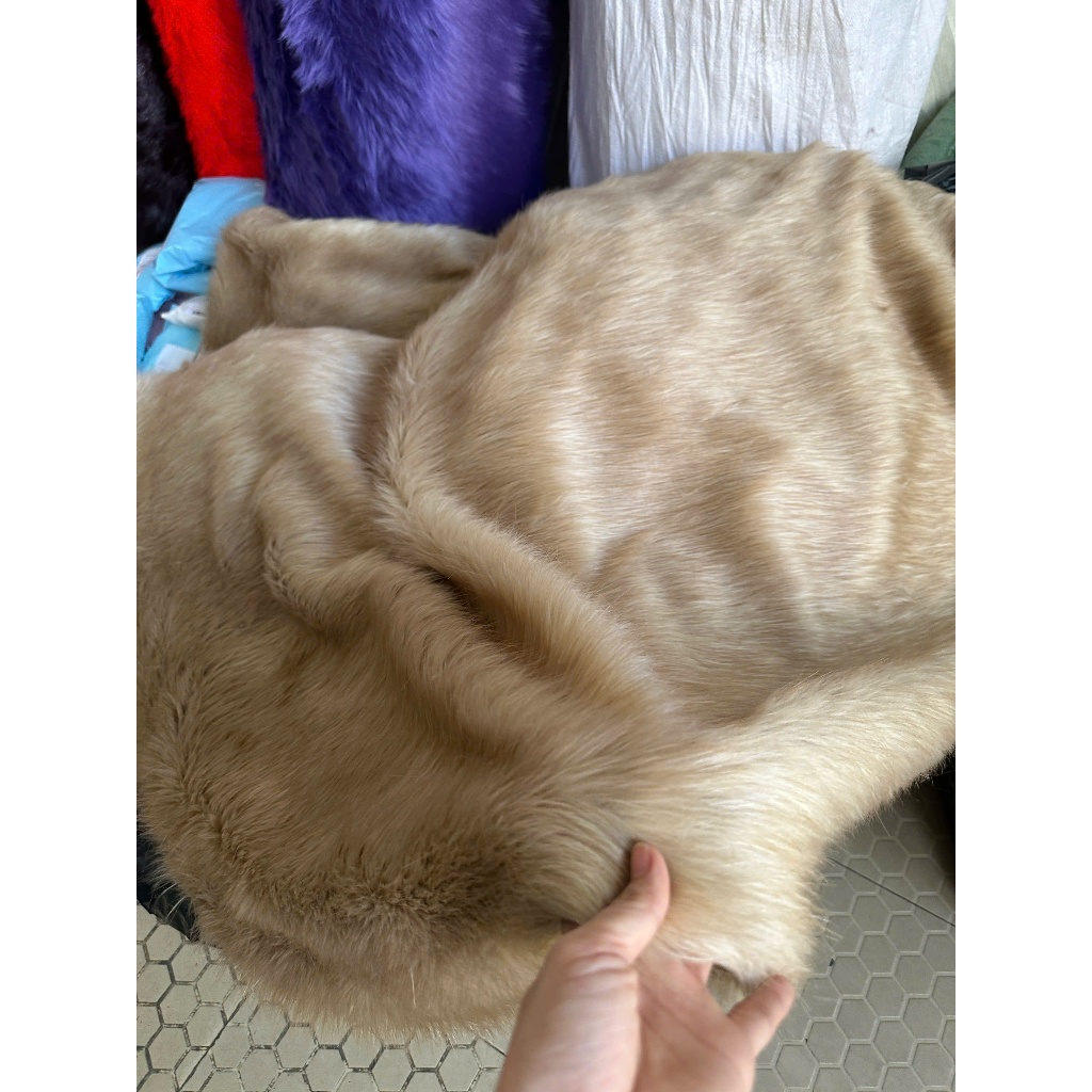 THẢM LÔNG TÔNG NÂU KÍCH THƯỚC TO 1M , 2M