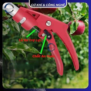 Kéo Cắt Cành trên cao ( Nội Địa Trung ) Chiều Dài 1.5M và 2m, Lưỡi Thép SK5, Thân Hợp Kim Nhôm Siêu nhẹ, siêu Cứng.
