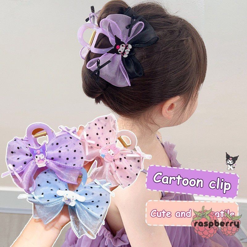 Kẹp Tóc Kuromi Lấy Kẹp Tóc Bé Gái Cá Mập Kẹp 2024 Phong Cách Mới Bé Gái Lưng Đầu Gãy Tóc Dụng Cụ Tiện Dụng Kẹp Tóc