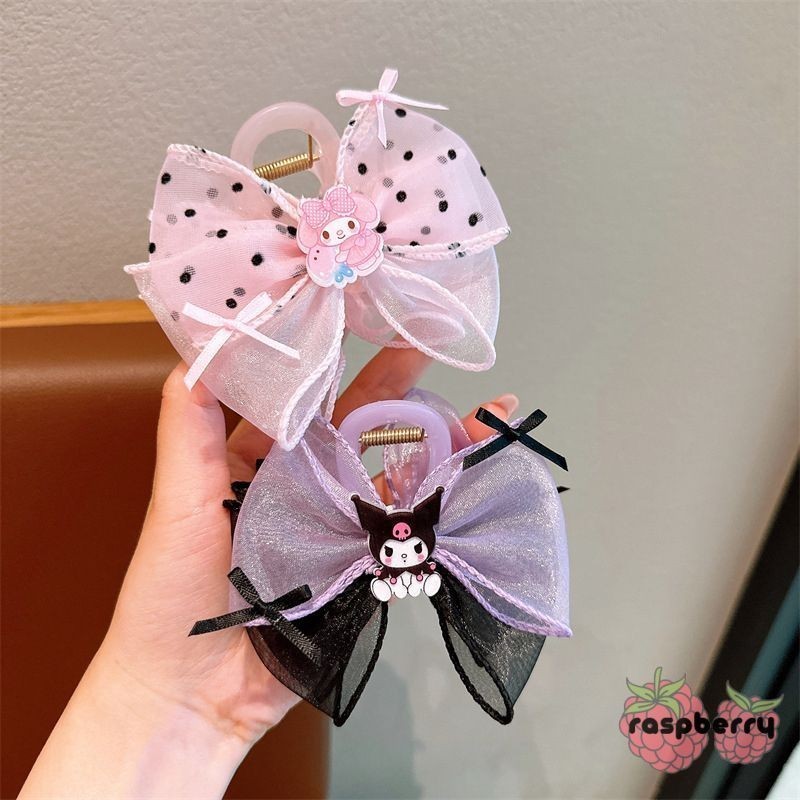 Kẹp Tóc Kuromi Lấy Kẹp Tóc Bé Gái Cá Mập Kẹp 2024 Phong Cách Mới Bé Gái Lưng Đầu Gãy Tóc Dụng Cụ Tiện Dụng Kẹp Tóc