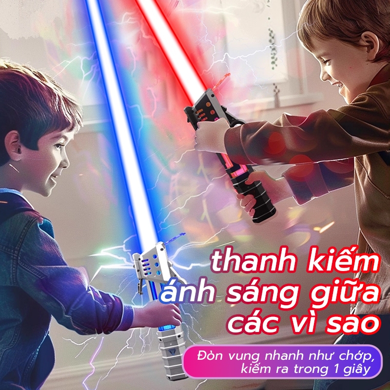 [Đổi màu] Đồ chơi trẻ em kiếm laser Star Wars là món quà tuyệt vời dành cho con bạn