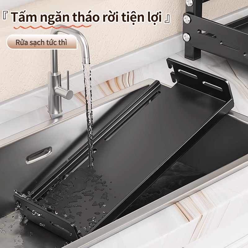 iSPECLE Kệ Gia Vị Nhà Bếp Đa Tầng - Thép Carbon Chống Gỉ Sét, Đựng Đầy Đủ Chai Lọ, Phân Tầng Rõ Ràng, Dễ Vệ Sinh