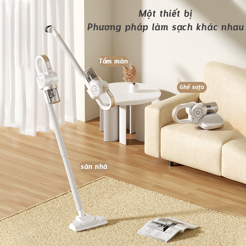 【Bảo hành 3 năm】 - Máy hút bụi cầm tay - Vacuum cleaner - Bao gồm 6 phụ kiện - Máy hút bụi không dây