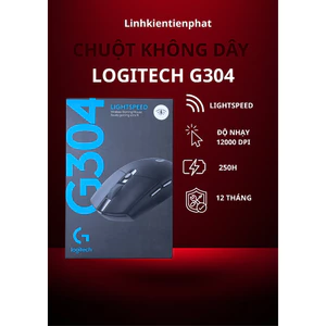 Chuột Gaming Không Dây Logitech G304 – Hiệu Năng “Thần Tốc”, Thiết Kế Chuẩn Esports