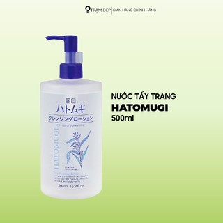 Nước Tẩy Trang Ý Dĩ Dưỡng Ẩm, Làm Sáng Da Reihaku Hatomugi Cleansing Lotion (500ml)